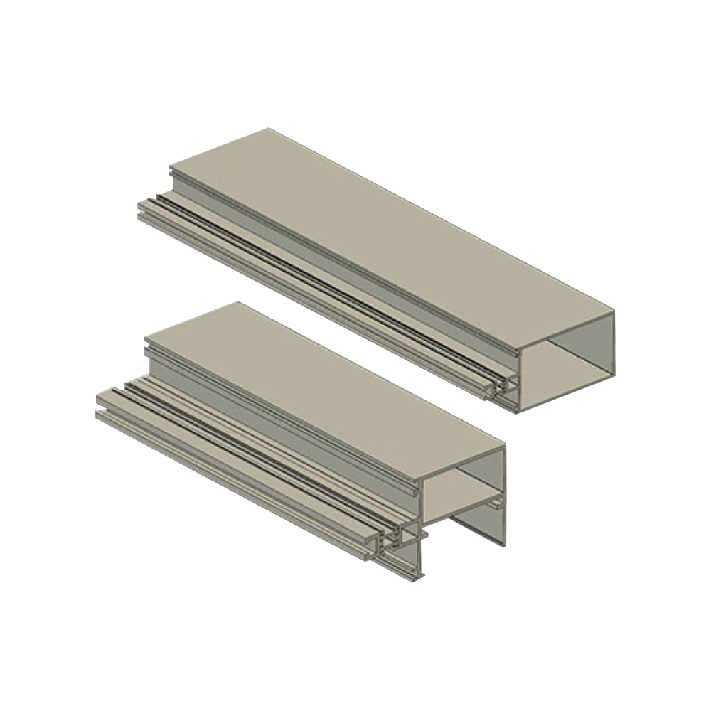 Gardinvägg aluminiumprofiler