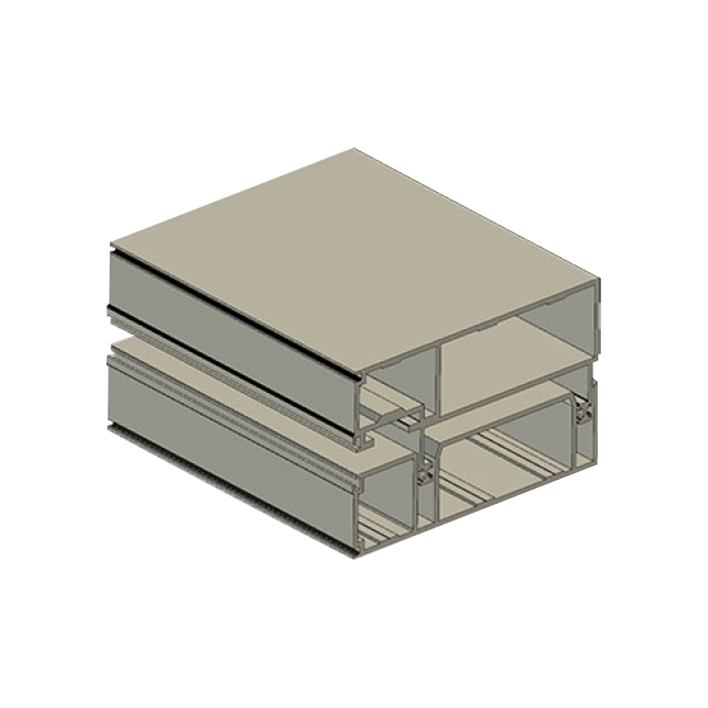Gardinvägg aluminiumprofiler